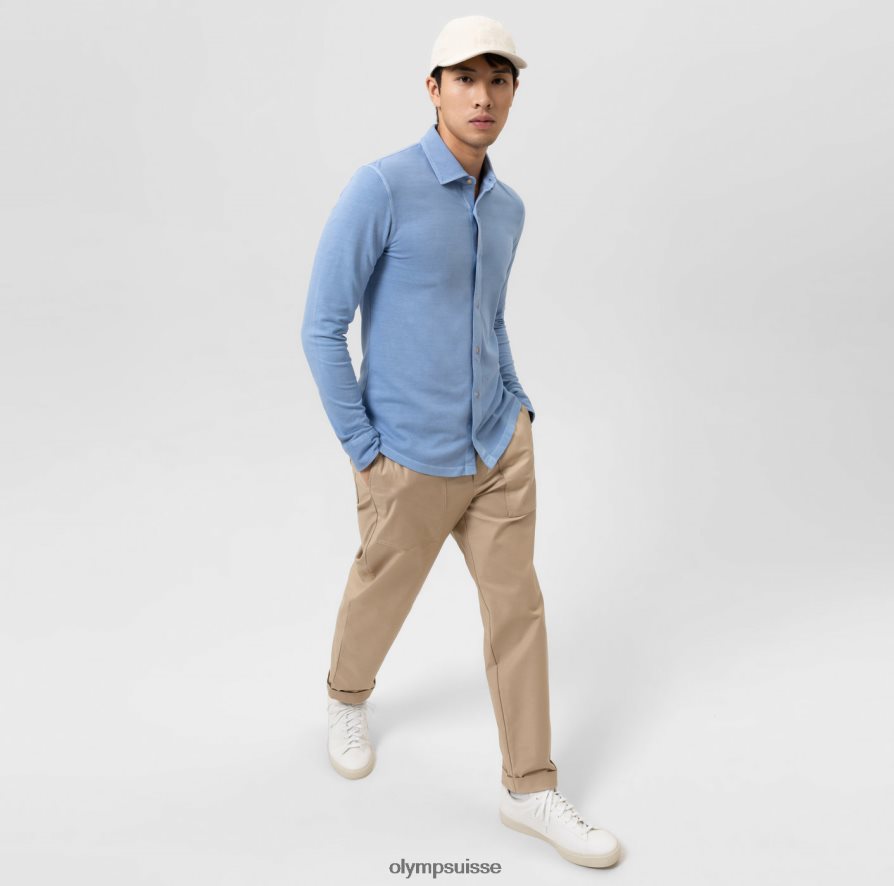 Level Five Casual Body Fit, polo, bleu OLYMP vêtements VVP4DB2176