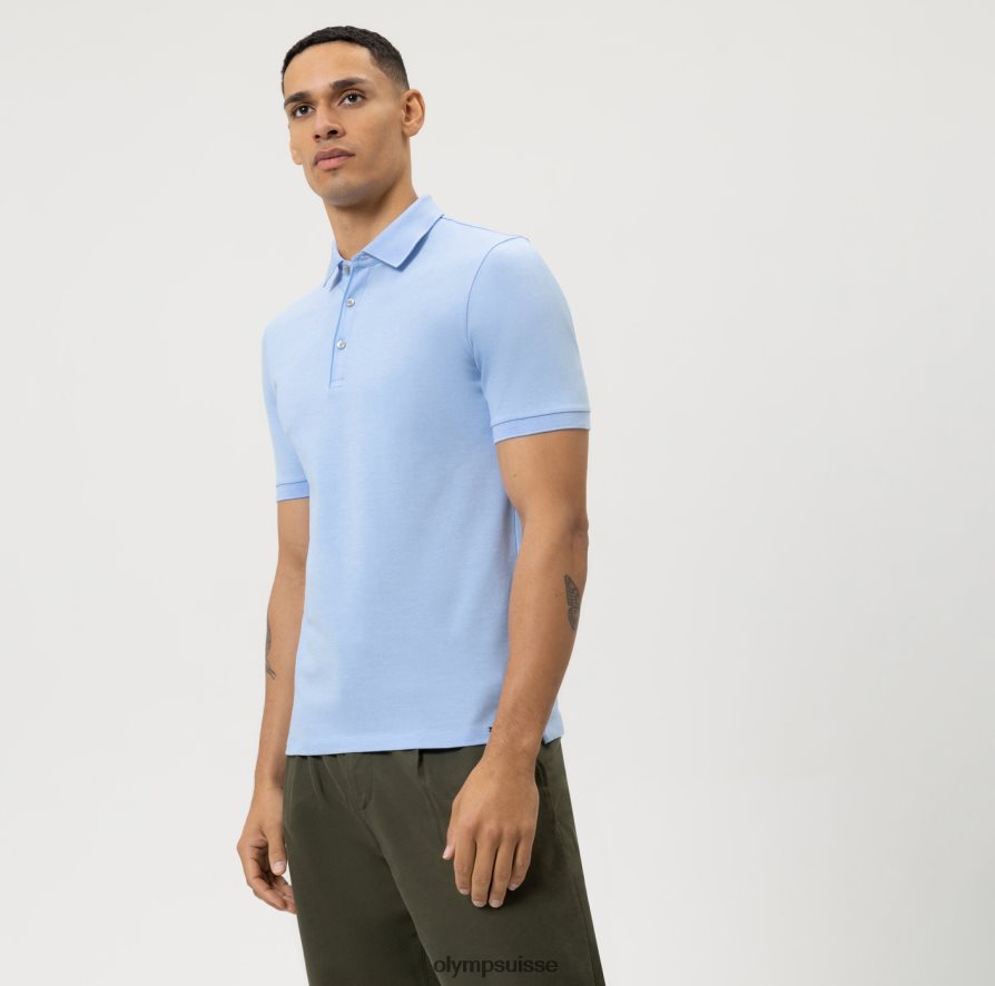 Level Five Casual Body Fit, polo, bleu clair OLYMP vêtements VVP4DB2068