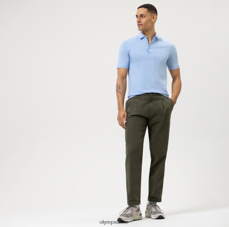 Level Five Casual Body Fit, polo, bleu clair OLYMP vêtements VVP4DB2068