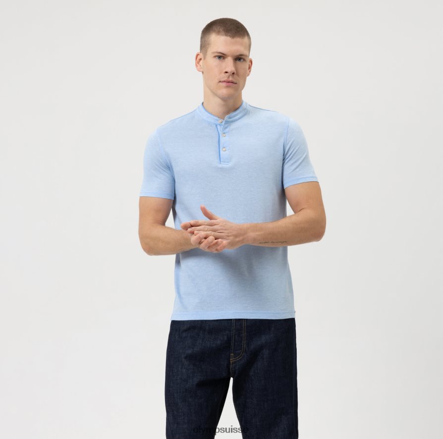 Level Five Casual Body Fit, polo, bleu clair OLYMP vêtements VVP4DB2109