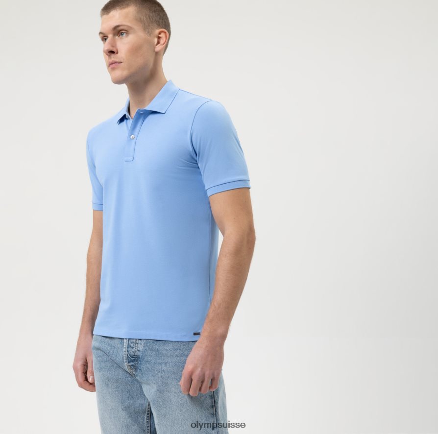 Level Five Casual Body Fit, polo, bleu clair OLYMP vêtements VVP4DB2154