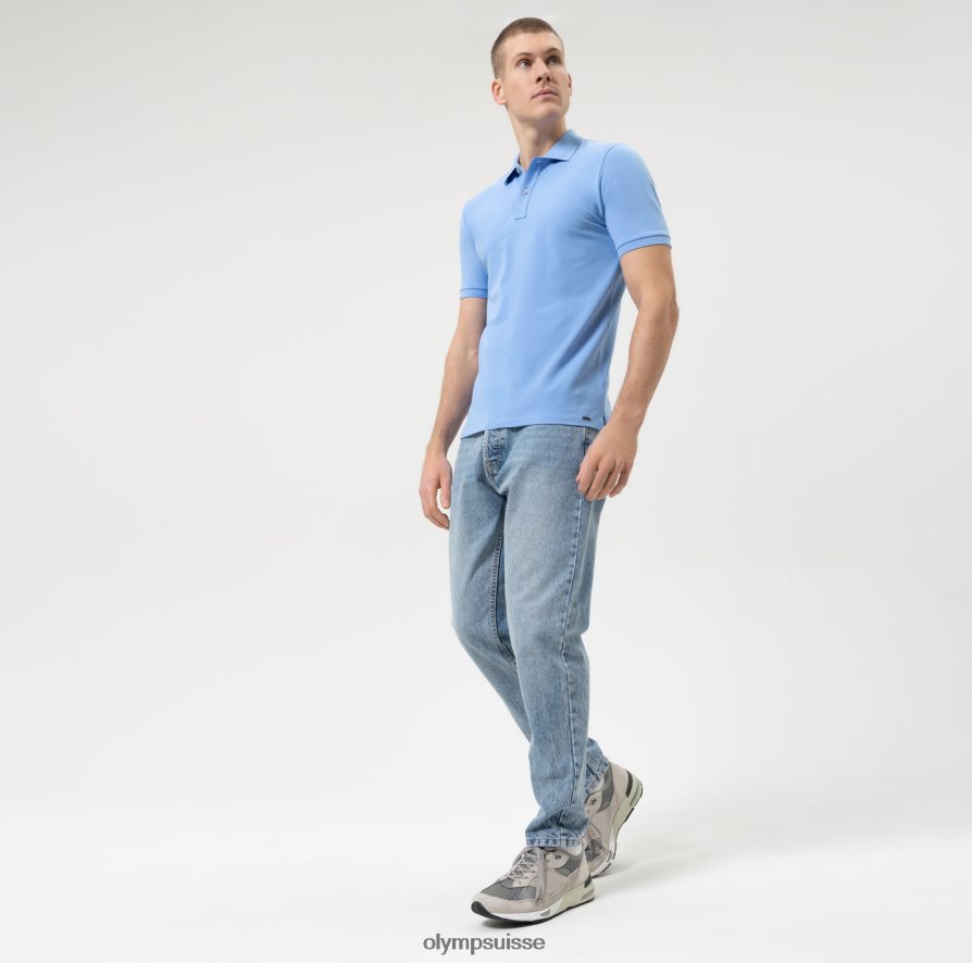 Level Five Casual Body Fit, polo, bleu clair OLYMP vêtements VVP4DB2154