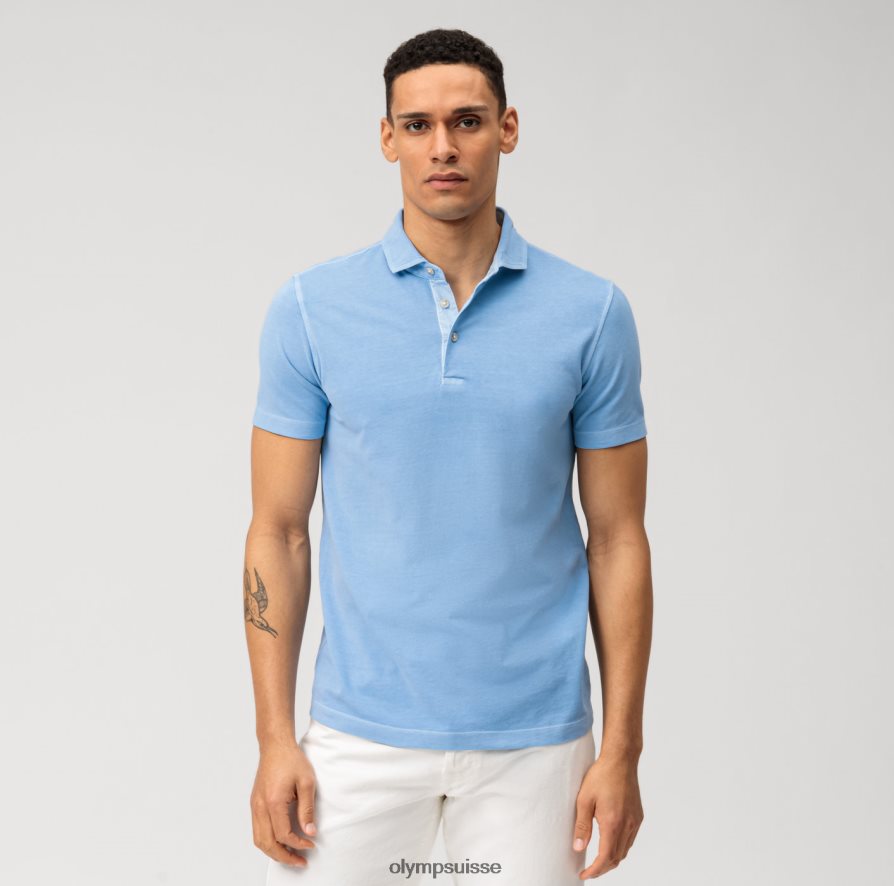 Level Five Casual Body Fit, polo, bleu clair OLYMP vêtements VVP4DB2168