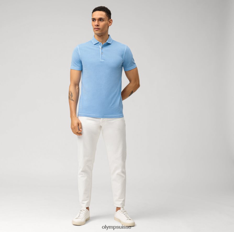 Level Five Casual Body Fit, polo, bleu clair OLYMP vêtements VVP4DB2168