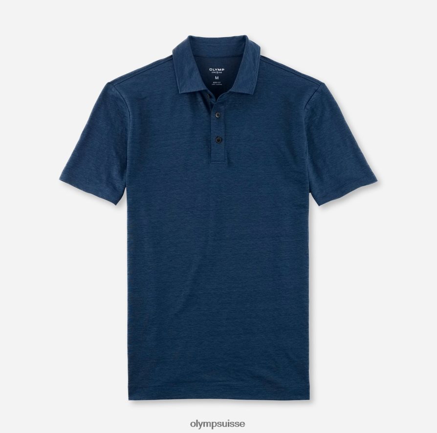 Level Five Casual Body Fit, polo, bleu fumée OLYMP vêtements VVP4DB2149