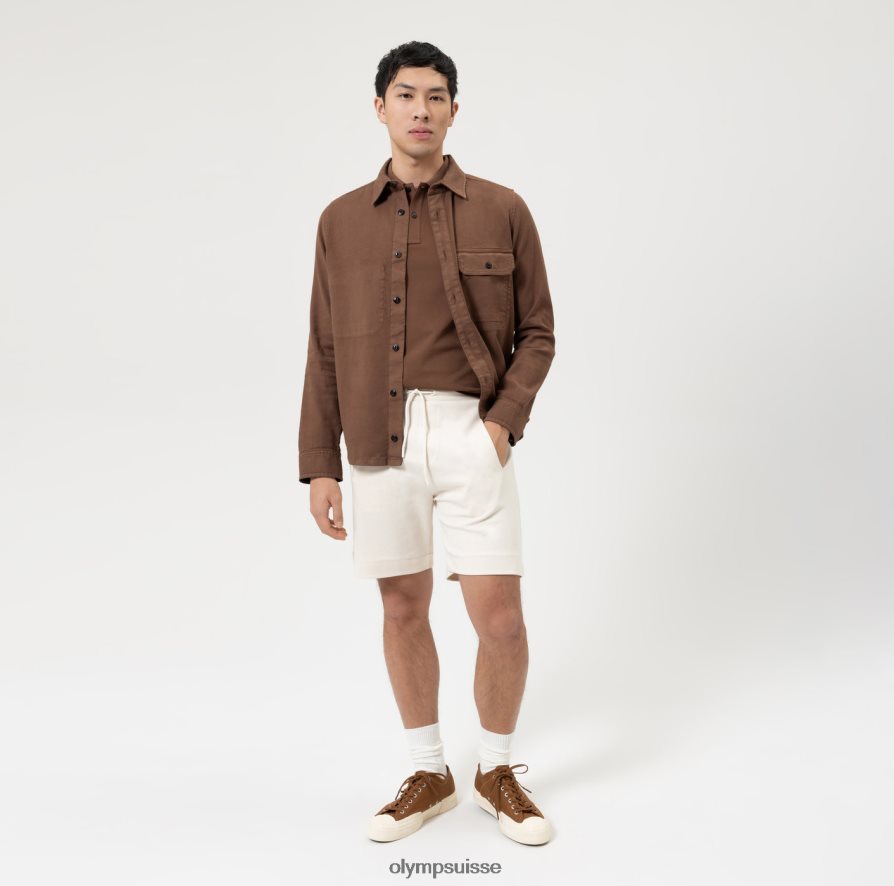 Level Five Casual Body Fit, polo, marron OLYMP vêtements VVP4DB2099