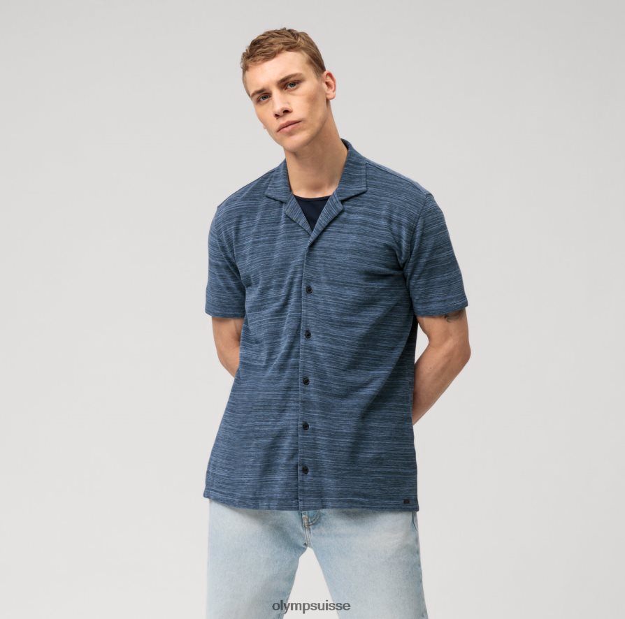 body fit décontracté niveau cinq, polo, marine OLYMP vêtements VVP4DB2089