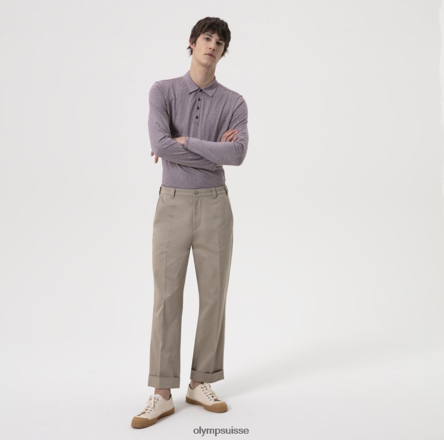 body fit décontracté niveau cinq, polo, prune OLYMP vêtements VVP4DB2182