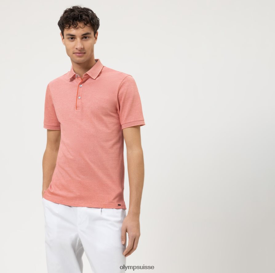 coupe corporelle décontractée niveau cinq, polo, sienne OLYMP vêtements VVP4DB2073