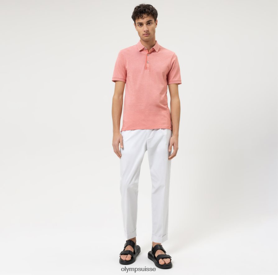 coupe corporelle décontractée niveau cinq, polo, sienne OLYMP vêtements VVP4DB2073