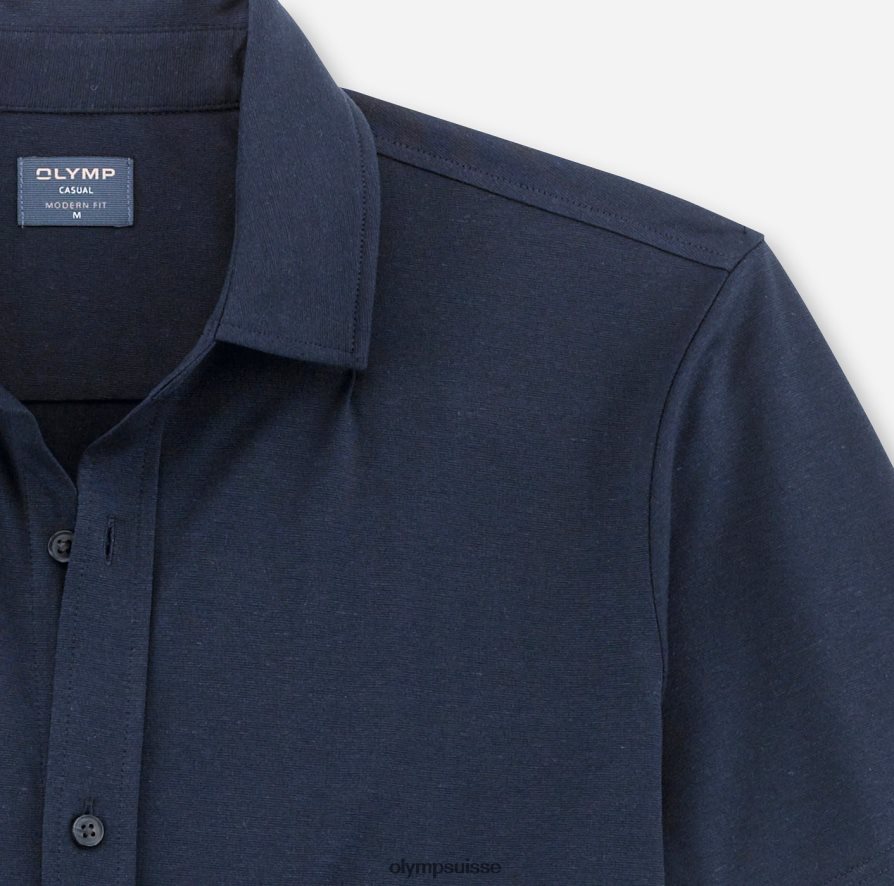 coupe moderne décontractée, polo, marine OLYMP vêtements VVP4DB2134