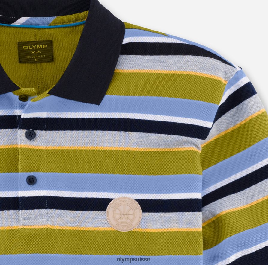 coupe moderne décontractée, polo, marine OLYMP vêtements VVP4DB2175
