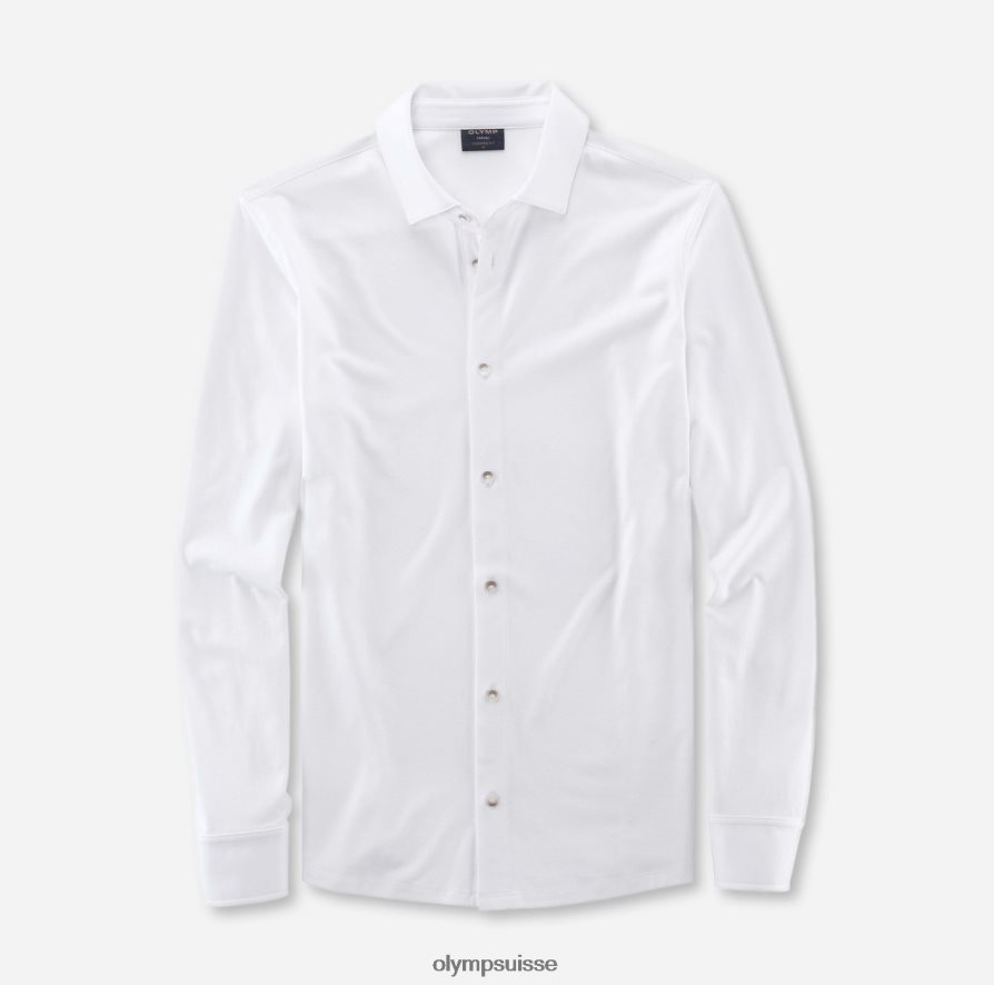 coupe moderne et décontractée, polo, blanc OLYMP vêtements VVP4DB2151