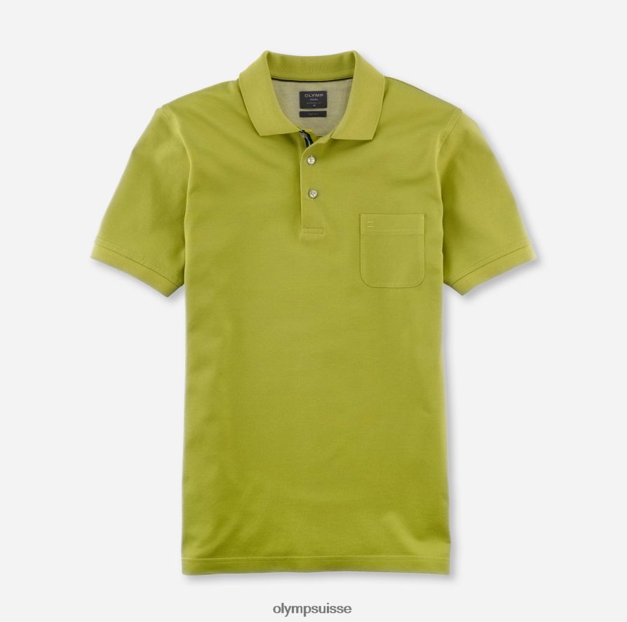 coupe moderne et décontractée, polo, citron vert OLYMP vêtements VVP4DB2172