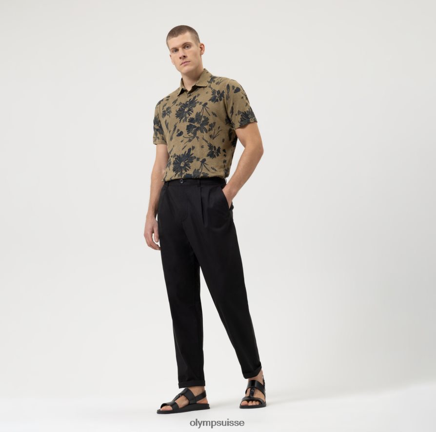 coupe moderne et décontractée, polo, kaki OLYMP vêtements VVP4DB2088