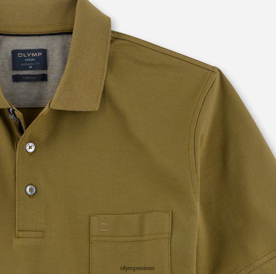 coupe moderne et décontractée, polo, kaki OLYMP vêtements VVP4DB2101