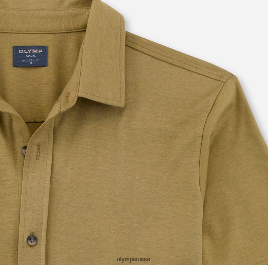 coupe moderne et décontractée, polo, kaki OLYMP vêtements VVP4DB2112