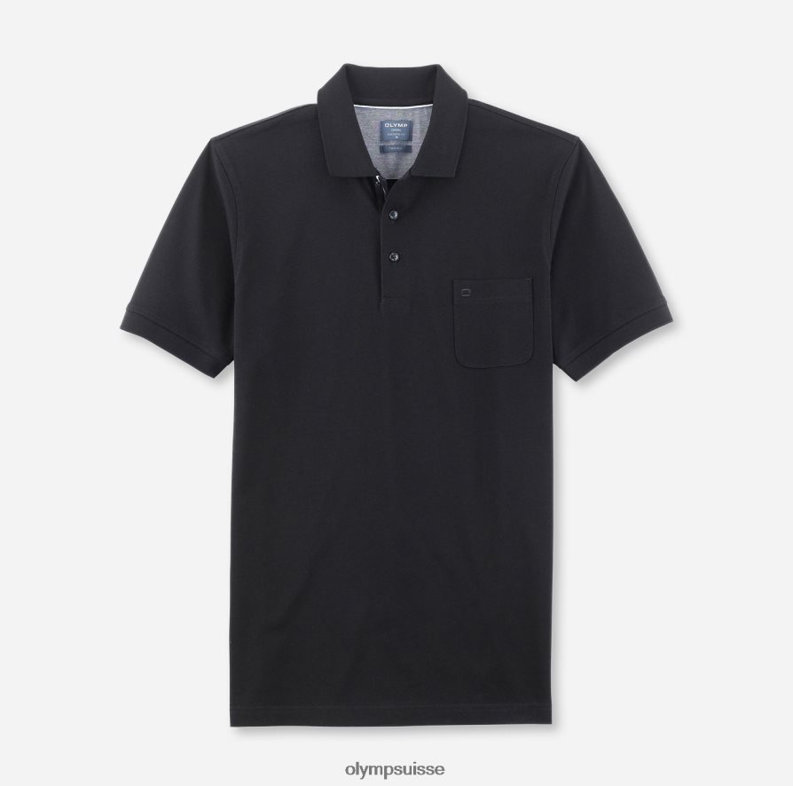 coupe moderne et décontractée, polo, noir OLYMP vêtements VVP4DB2067