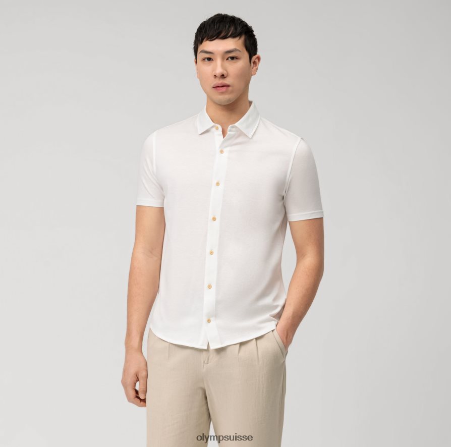 niveau cinq body fit décontracté, polo, blanc OLYMP vêtements VVP4DB2094