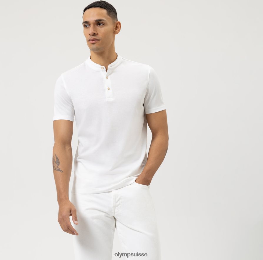 niveau cinq body fit décontracté, polo, blanc OLYMP vêtements VVP4DB2171