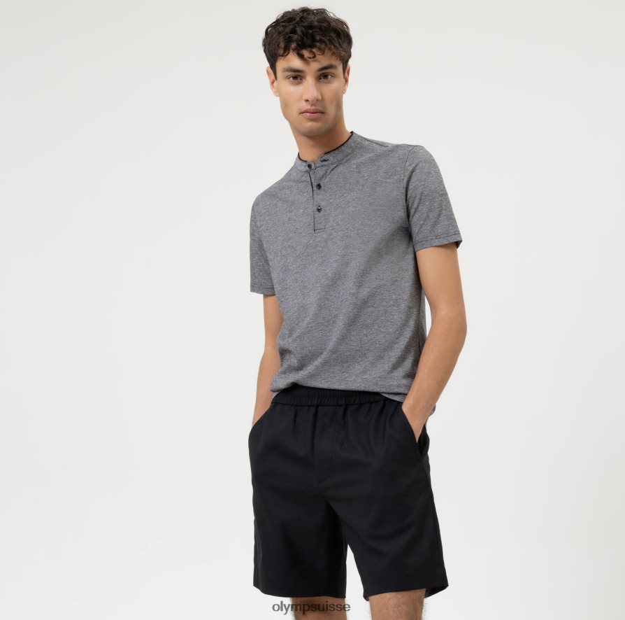 niveau cinq body fit décontracté, polo, noir OLYMP vêtements VVP4DB2100