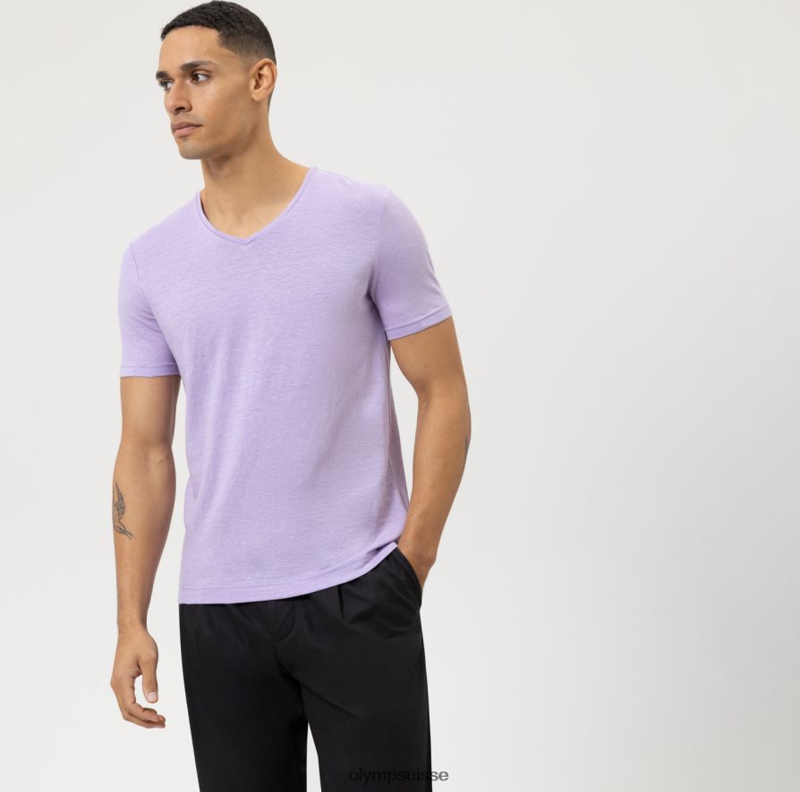 Level Five Casual Body Fit, t-shirt, lilas OLYMP vêtements VVP4DB2005