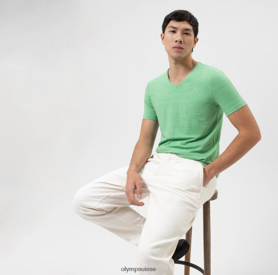 Level Five Casual Body Fit, t-shirt, vert clair OLYMP vêtements VVP4DB2000