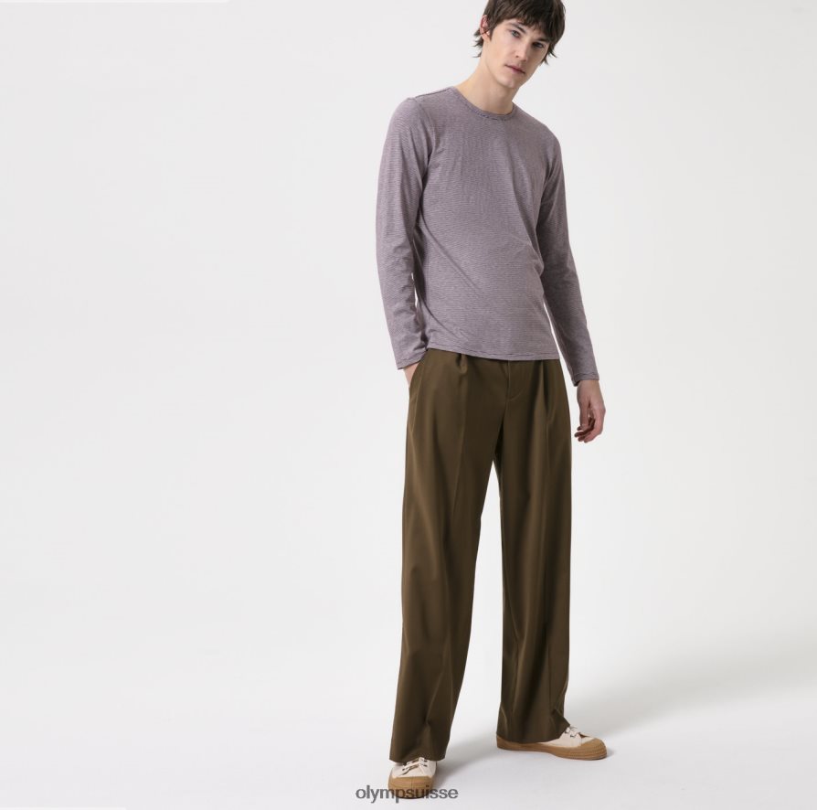 coupe corporelle décontractée niveau cinq, t-shirt, prune OLYMP vêtements VVP4DB2060