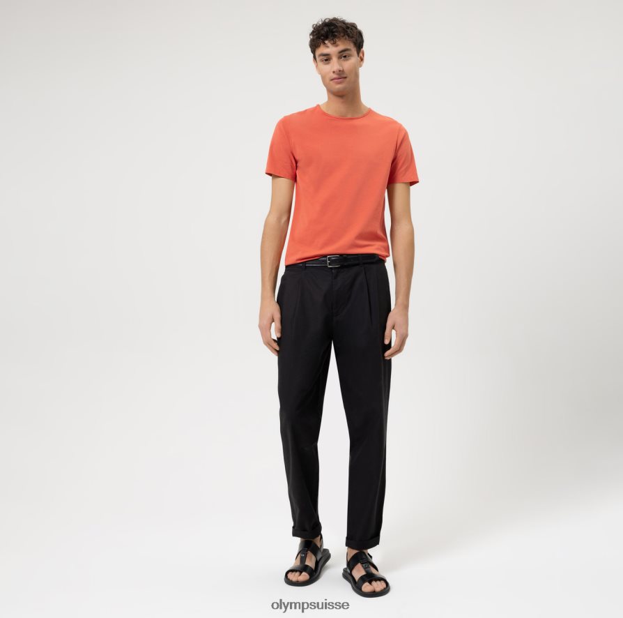 coupe corporelle décontractée niveau cinq, t-shirt, terre de sienne OLYMP vêtements VVP4DB1992