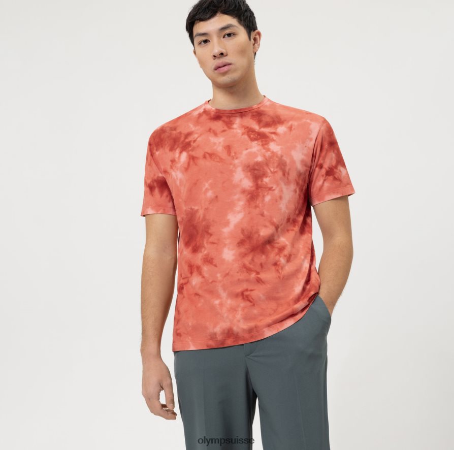 coupe corporelle décontractée niveau cinq, t-shirt, terre de sienne OLYMP vêtements VVP4DB1995