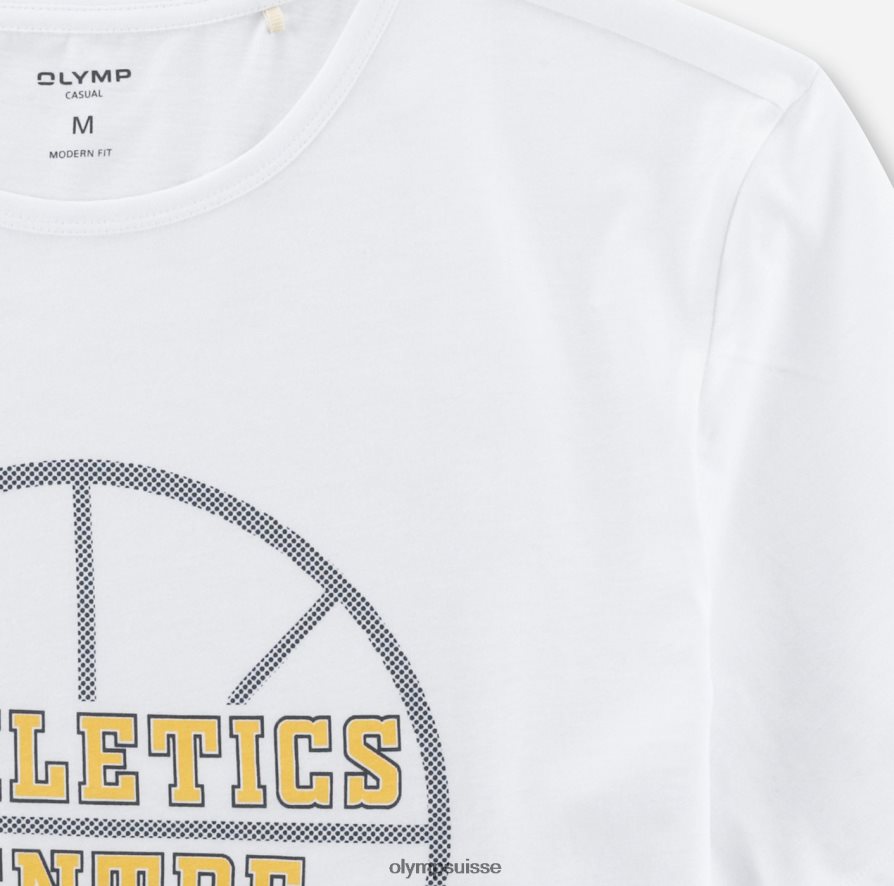 coupe moderne et décontractée, t-shirt, blanc OLYMP vêtements VVP4DB1997