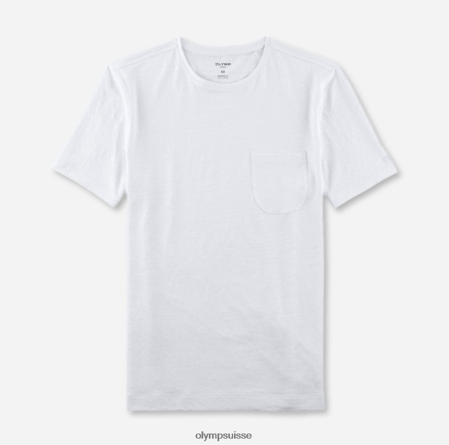 coupe moderne et décontractée, t-shirt, blanc cassé OLYMP vêtements VVP4DB2015