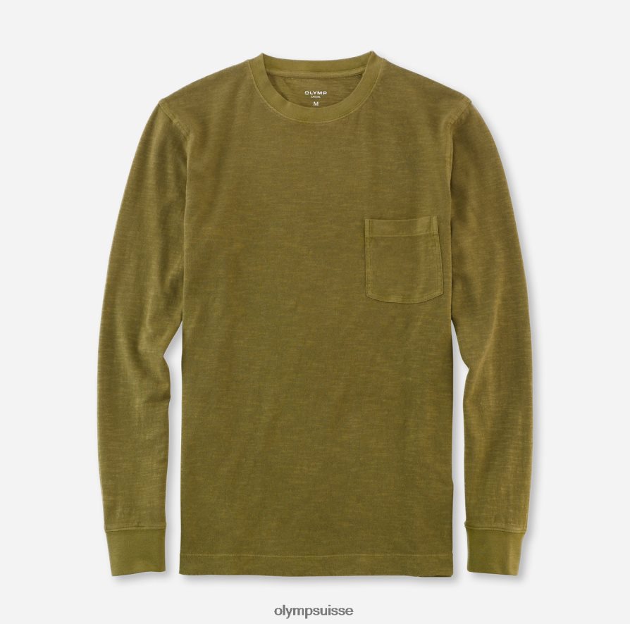 coupe moderne et décontractée, t-shirt, olive OLYMP vêtements VVP4DB1998