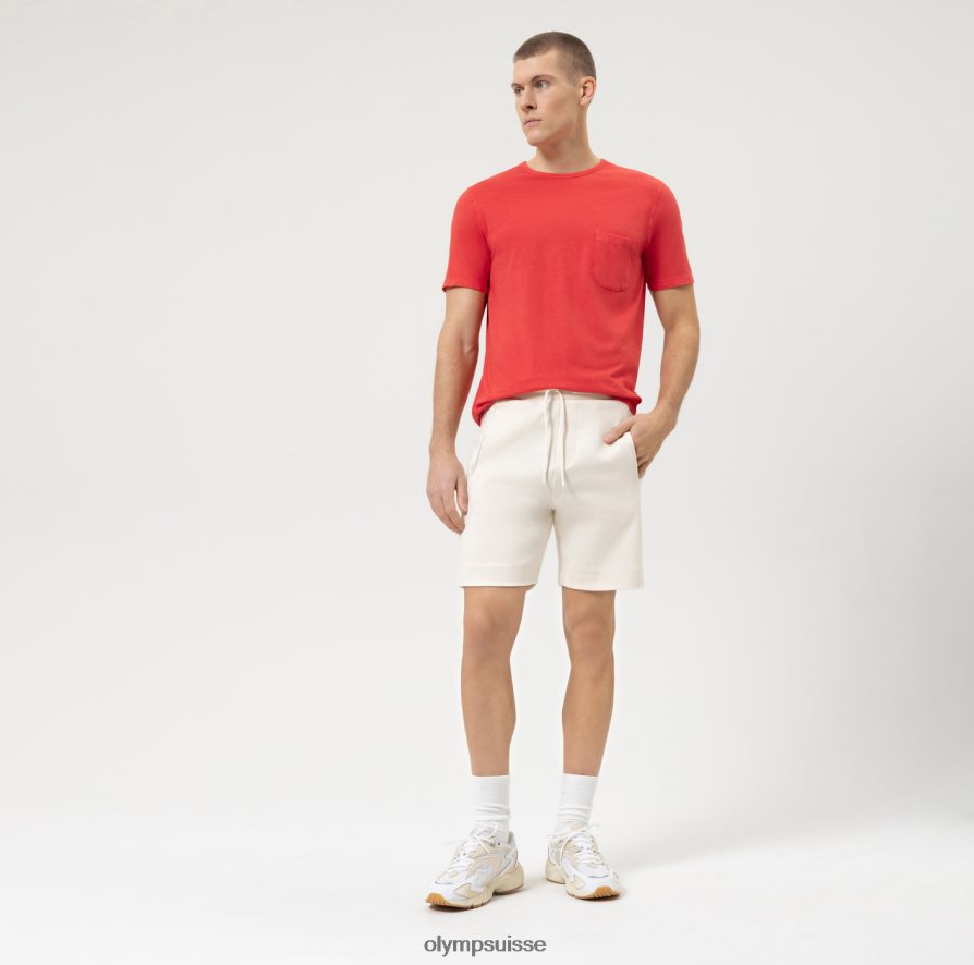 coupe moderne et décontractée, t-shirt, rouge OLYMP vêtements VVP4DB2016