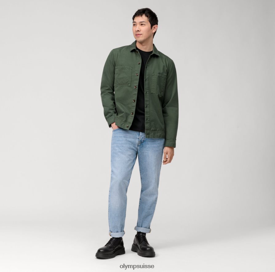 jersey décontracté coupe décontractée, t-shirt, noir OLYMP vêtements VVP4DB2039