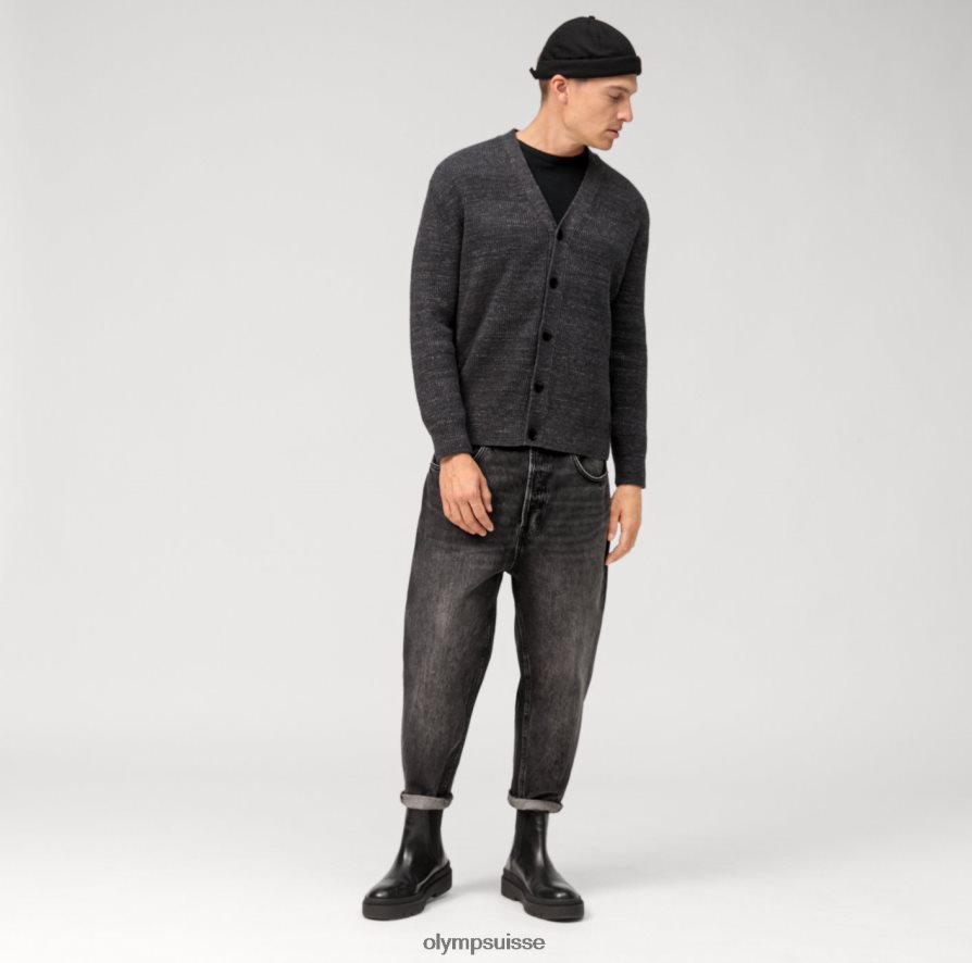 cardigan en tricot décontracté, anthracite OLYMP vêtements VVP4DB1932