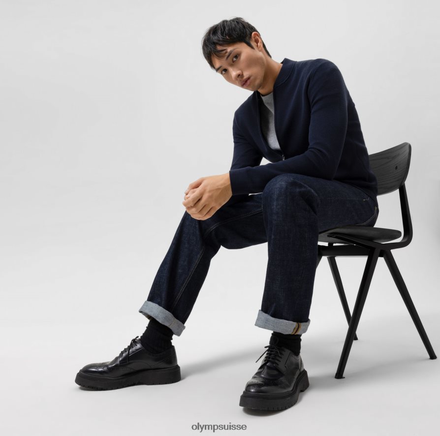 niveau cinq tricots body fit, cardigan, marine OLYMP vêtements VVP4DB1942