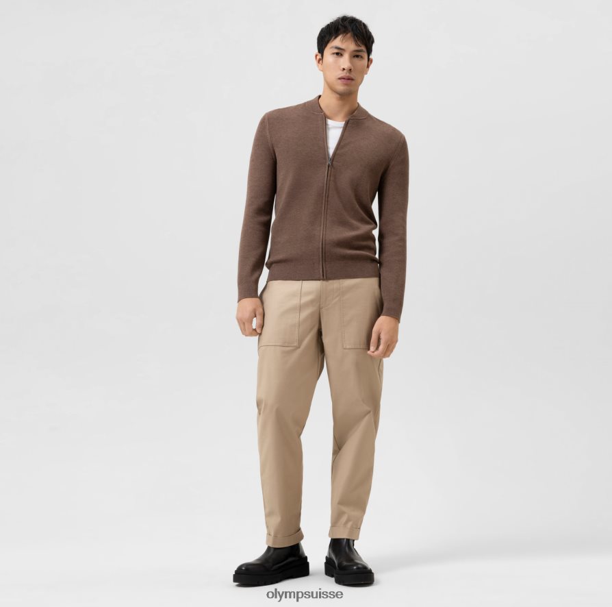 niveau cinq tricots body fit, cardigan, marron OLYMP vêtements VVP4DB1938