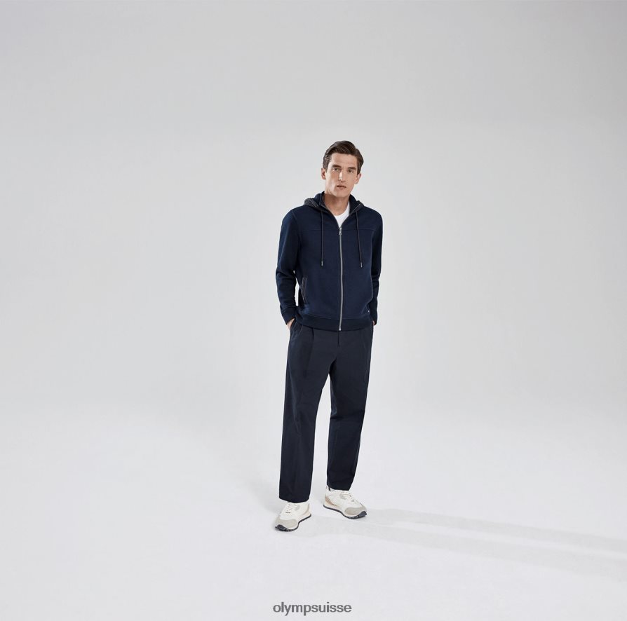 sweat coupe moderne, veste sweat, marine OLYMP vêtements VVP4DB1947