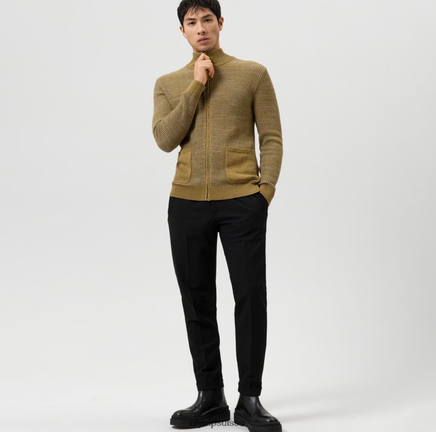 tricot coupe moderne, cardigan, citron vert OLYMP vêtements VVP4DB1940